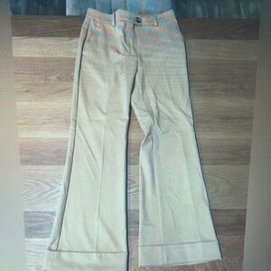 Women's Tan Boot Cut Pants